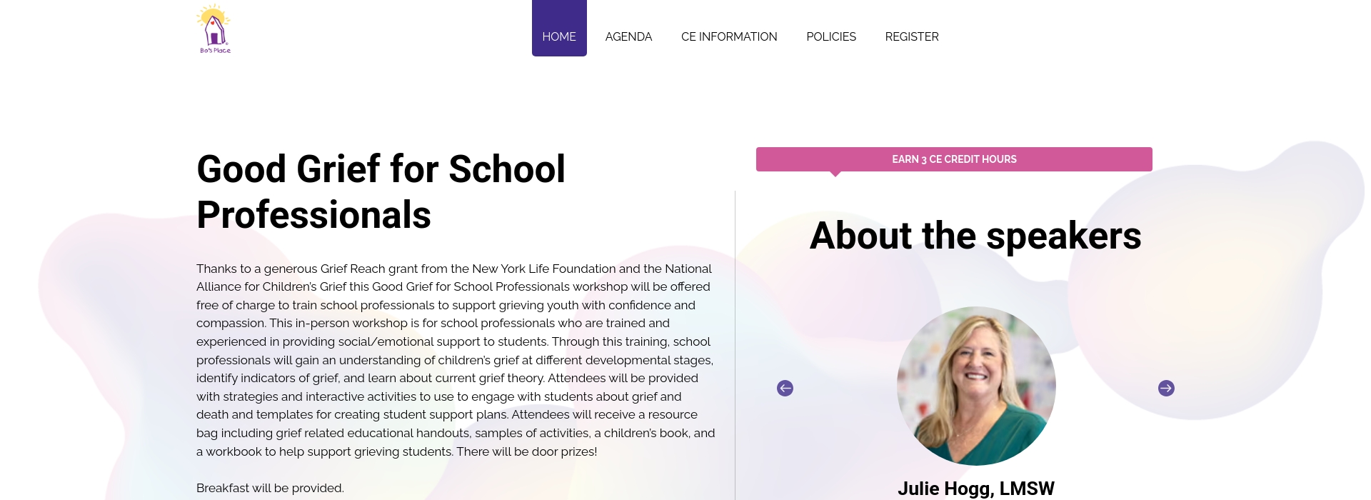 Good Grief for School Professionals